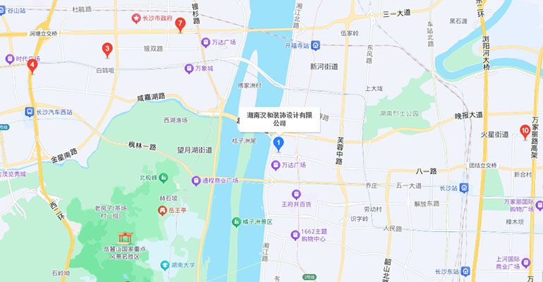 联系我们地图